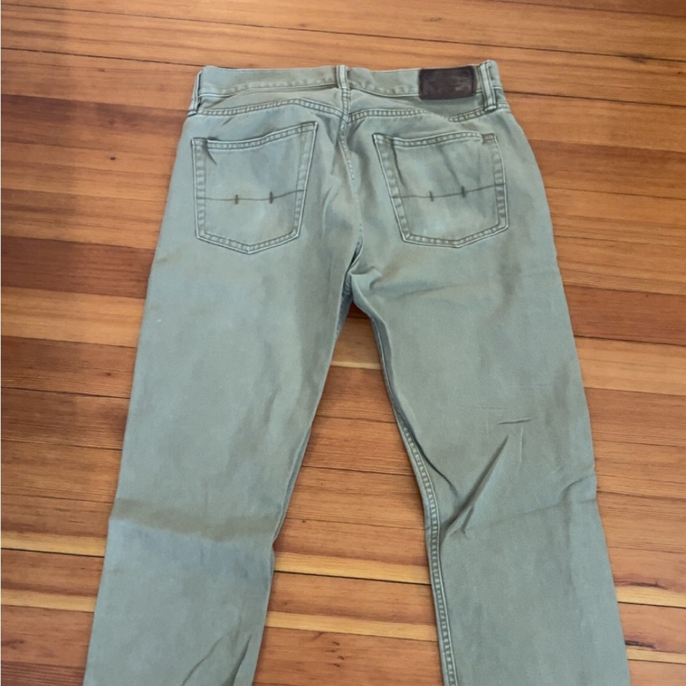 Men’s Ralph Lauren 5 pocket khaki/green 30x32